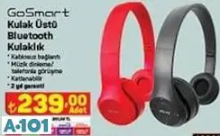 GOSMART KULAK ÜSTÜ BLUETOOTH KULAKLIK GOSMART KULAK ÜSTÜ BLUETOOTH KULAKLIK